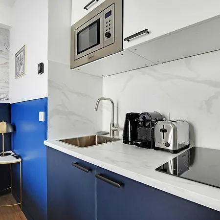 Lägenhet Serene Cocoon For 2p With Ac - Near Montmartre